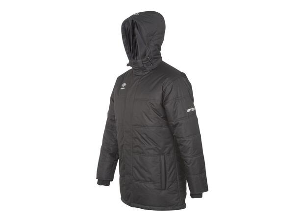 UMBRO Core Padded Jacket Jr 17 Svart 140 Fodrad klubbjacka 